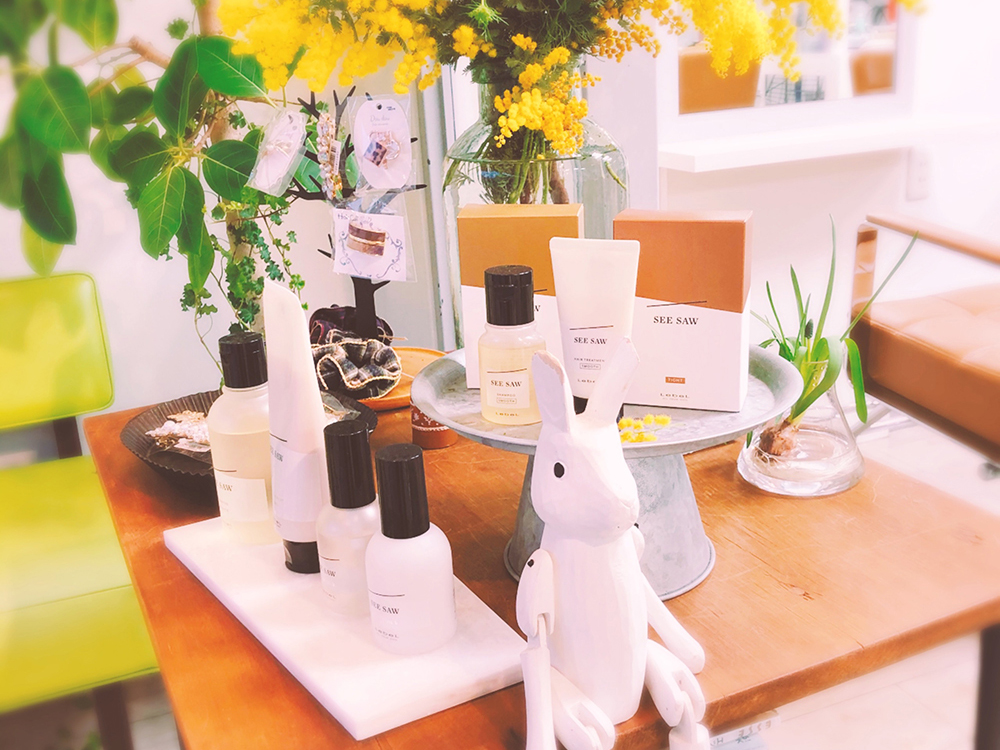 ヘアカラー メニュー表