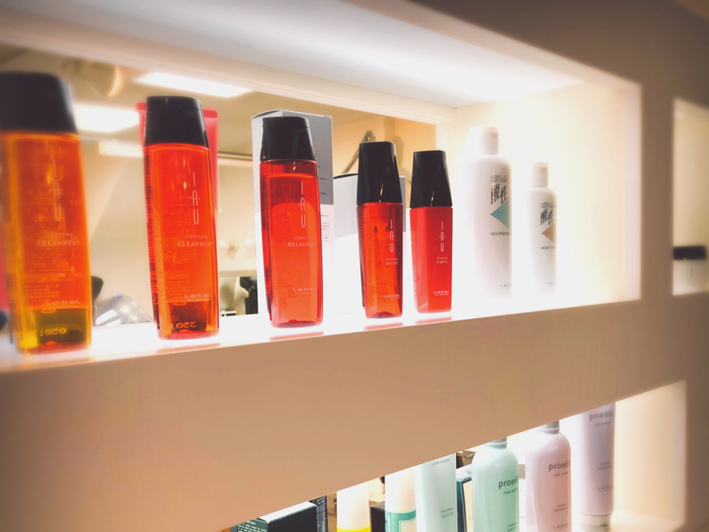 ヘアトリートメント メニュー表